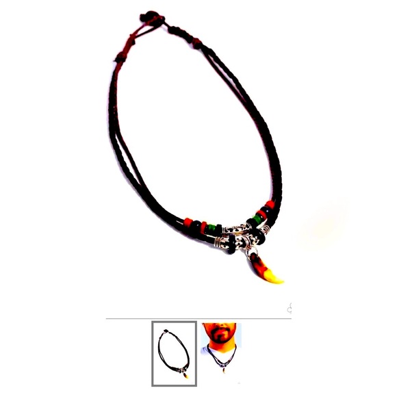 🐊💪🏼🐊 “GATOR BAIT” MULTI SUEDE MEN’S NECKLACE ~ PAPARAZZI❗️🐊💪🏼🐊 - Picture 3 of 4